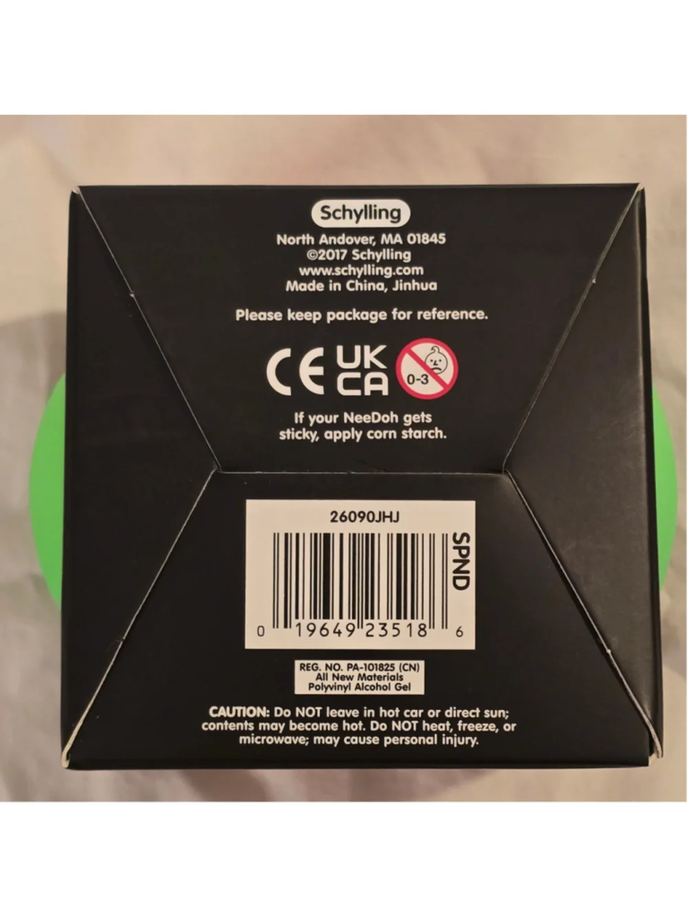 Schylling Super Nee Doh Groovy Glob Toy One Size Green Black